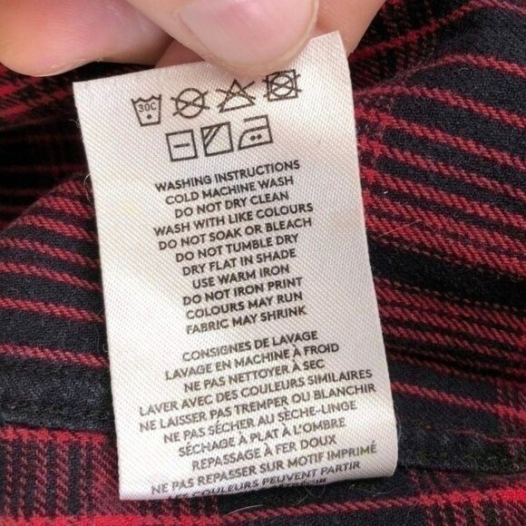 Zanerobe Men Shirt Size XL Lot Of Two Long Sleeve Button Up Plaid Casual Classic - Picture 13 of 14